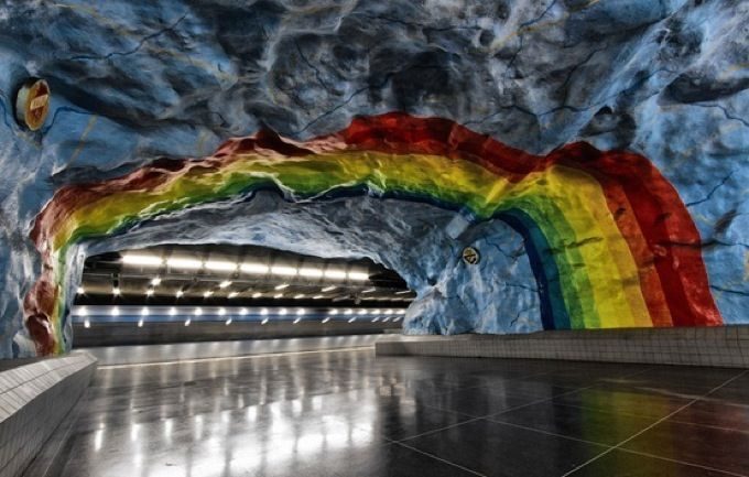 Las Estaciones de Metro más espectaculares de Europa 7