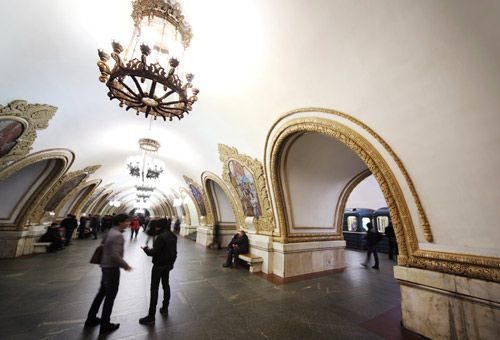 Las Estaciones de Metro más espectaculares de Europa 12
