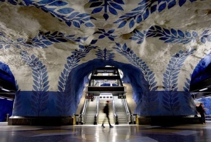 Las Estaciones de Metro más espectaculares de Europa 16