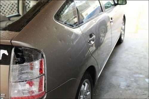 Granizos del tamaño de un meteorito en Misisipi 8