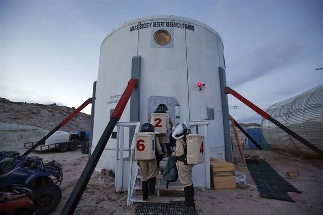 Mira cómo se vería Marte si el hombre llegara a pisar el planeta rojo 10