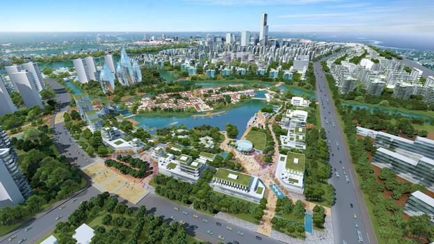 El faraónico proyecto chino de erigir una réplica de Manhattan 3 El faraónico proyecto chino de erigir una réplica de Manhattan 4
