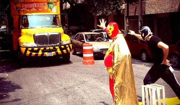 Peatónito, el nuevo superhéroe real que lucha por los derechos de los peatones 5