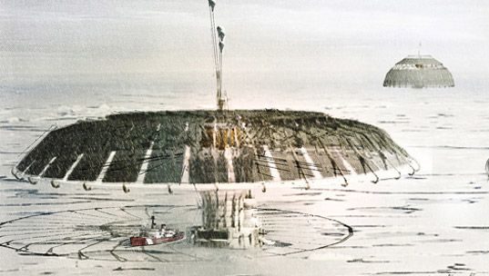 'Paraguas polar', un curioso proyecto futurista para proteger el hielo de los polos 3