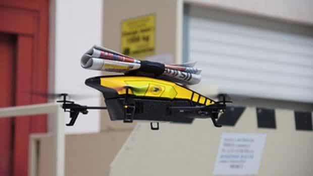 Correos de Francia y Parrot desarrollan robot repartidor de periódicos 3