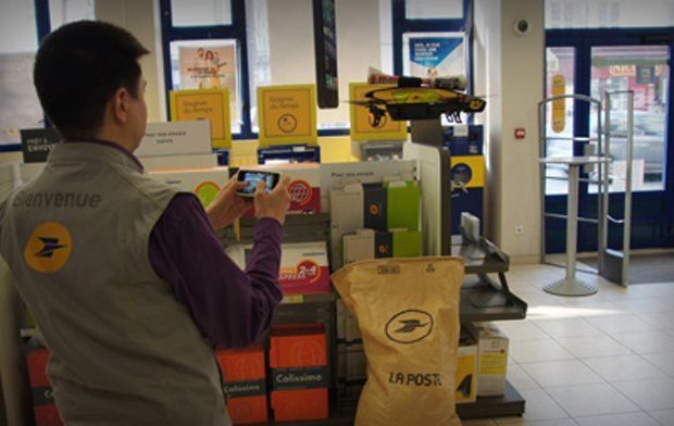 Correos de Francia y Parrot desarrollan robot repartidor de periódicos 4