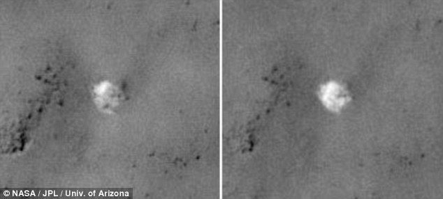 NASA muestra fotos del lugar de Marte donde habría caído nave soviética en el 71 4