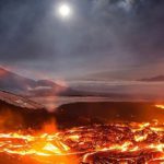 Un río de fuego y lava fue captado por intrépidos fotógrafos 9