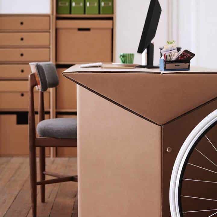Decoración Eco Chic: Muebles hechos de cartón 6