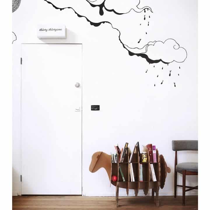 Decoración Eco Chic: Muebles hechos de cartón 9