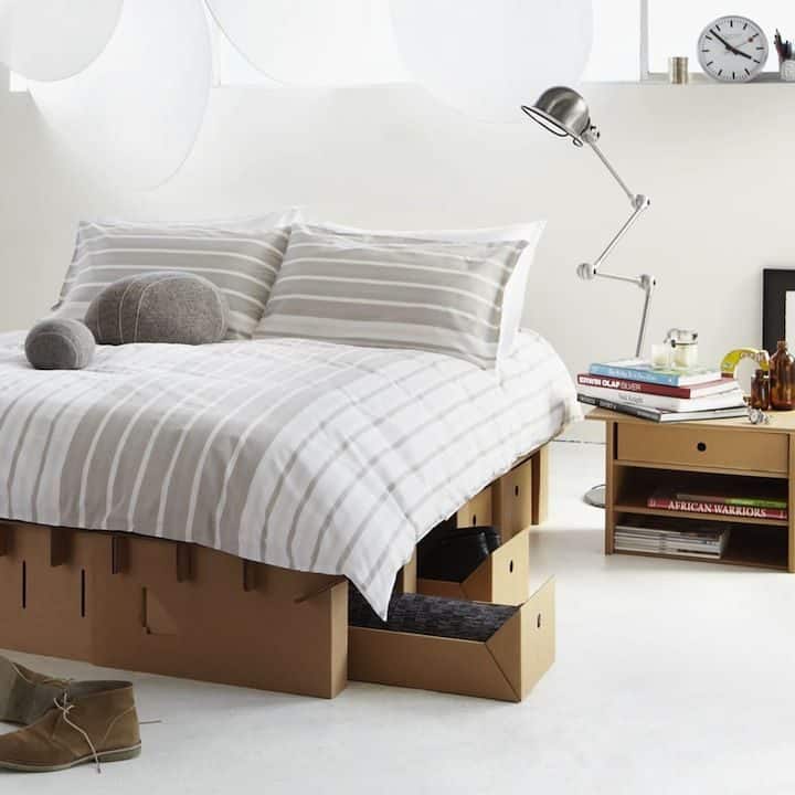 Decoración Eco Chic: Muebles hechos de cartón 11