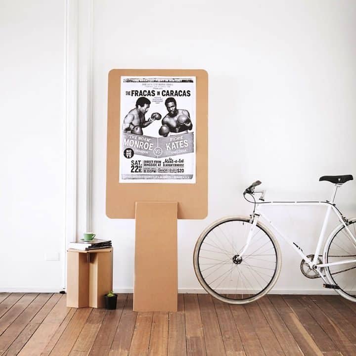 Decoración Eco Chic: Muebles hechos de cartón 13