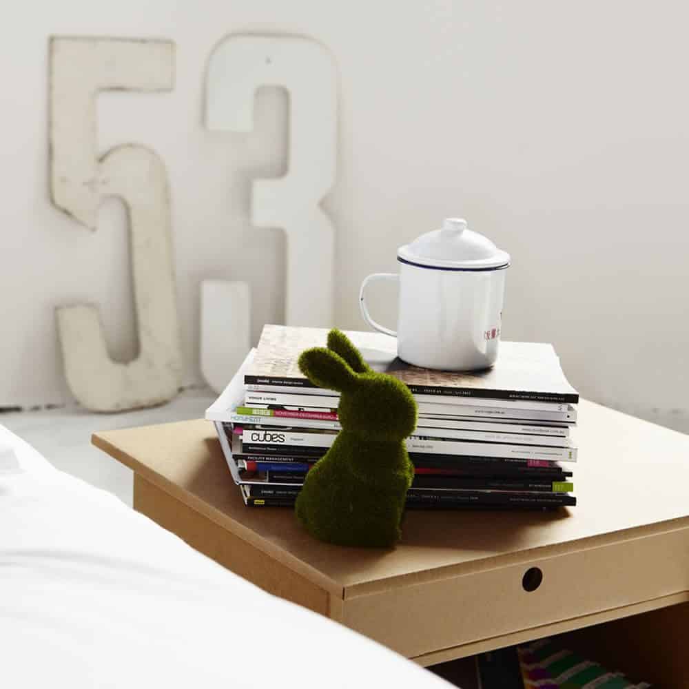 Decoración Eco Chic: Muebles hechos de cartón 16
