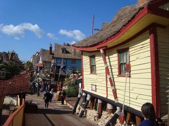 El pueblo de Popeye el Marino en Malta