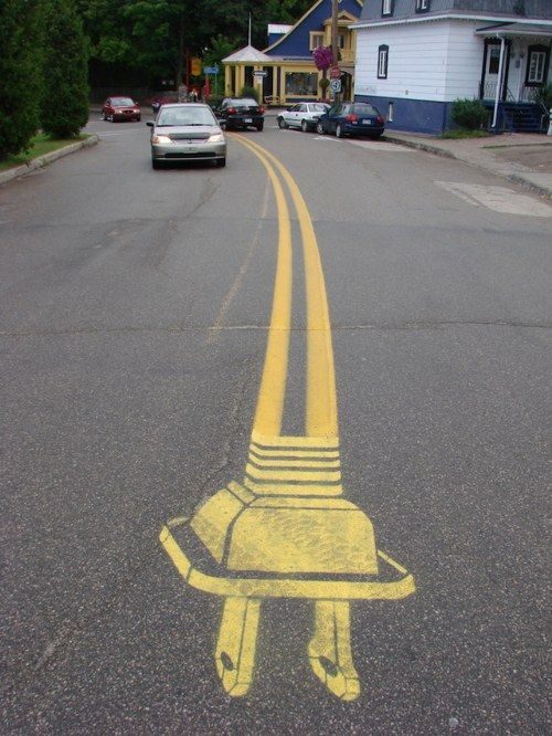 Campaña de arte callejero por Peter Gibson 4