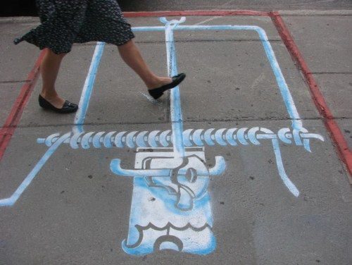 Campaña de arte callejero por Peter Gibson 6