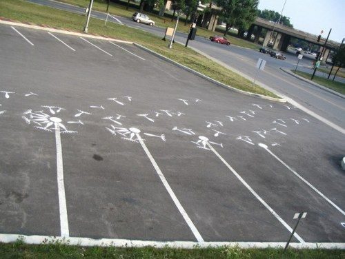 Campaña de arte callejero por Peter Gibson 7