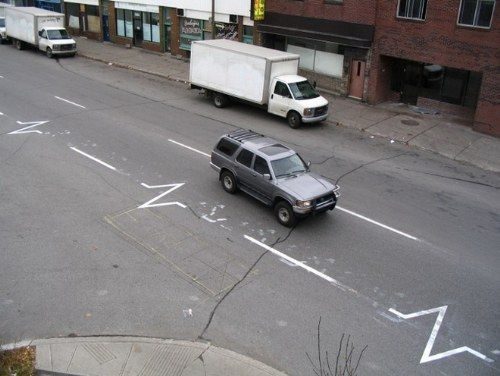Campaña de arte callejero por Peter Gibson 8