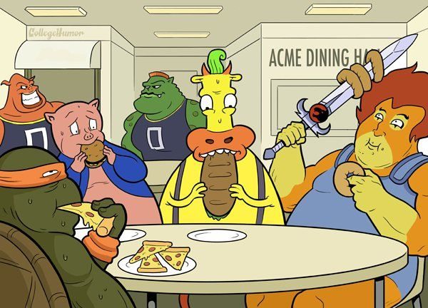 Dibujos animados en la Universidad 10