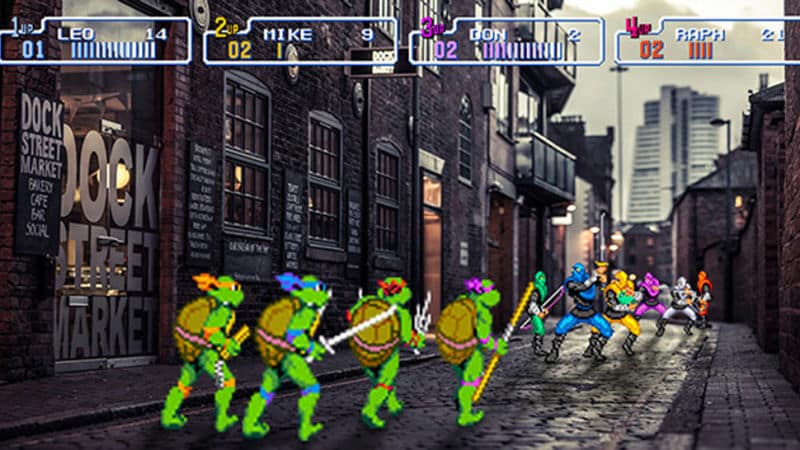 Mezclar fotos reales y videojuegos de 16 bits es puro ingenio