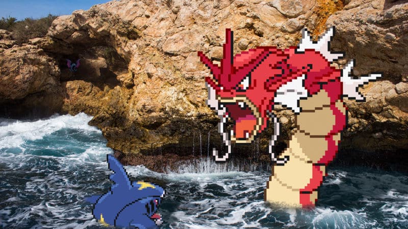 Mezclar fotos reales y videojuegos de 16 bits es puro ingenio