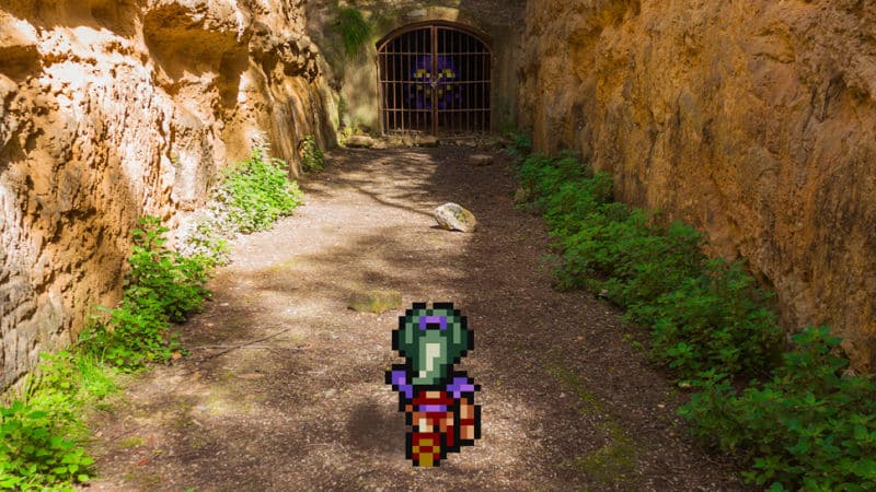 Mezclar fotos reales y videojuegos de 16 bits es puro ingenio