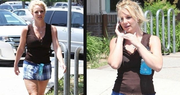El tiempo pasa para todos: la celulitis de Britney Spears 1 El tiempo pasa para todos: la celulitis de Britney Spears 2