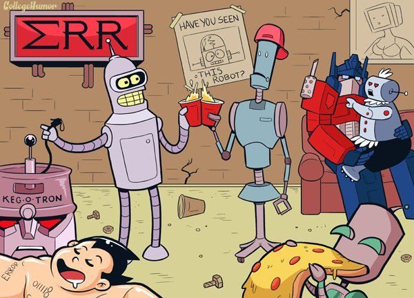 Dibujos animados en la Universidad 9