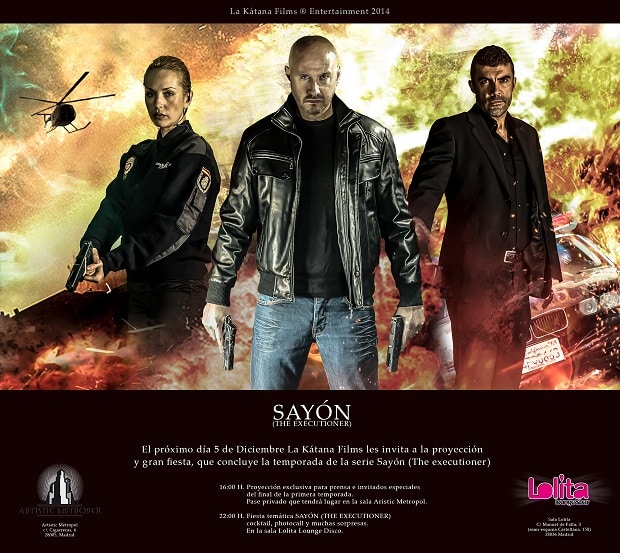 #Video La serie SAYÓN (The executioner) te invita al estreno del final de temporada 5