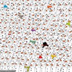 ¿Puedes encontrar al panda entre los muñecos de nieve? 8