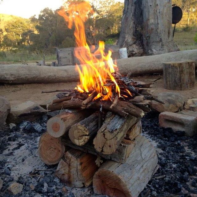 Hacer fuego perfecto al reves