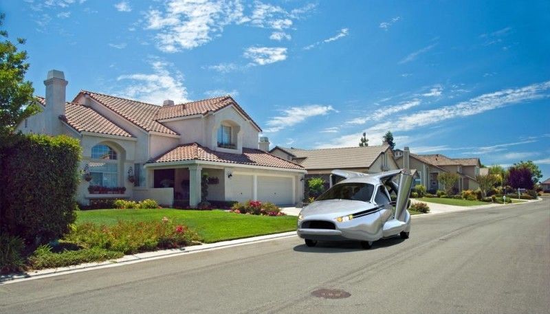 TF-X: Coche volador de despegue vertical 2